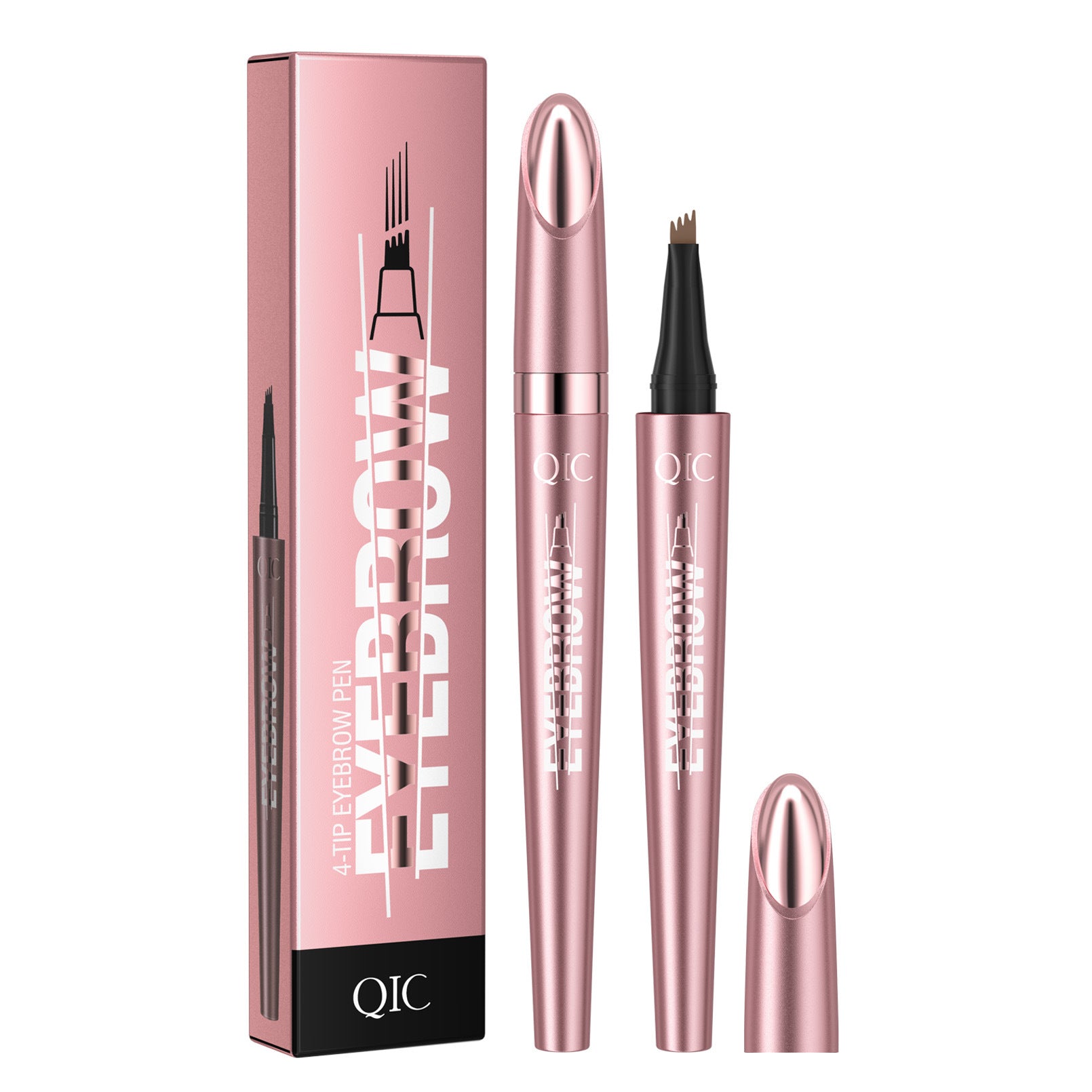 Rose Gold Four-Claw Eyebrow Pencil