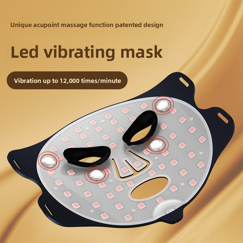 LED Phototherapy Mask with Vibration