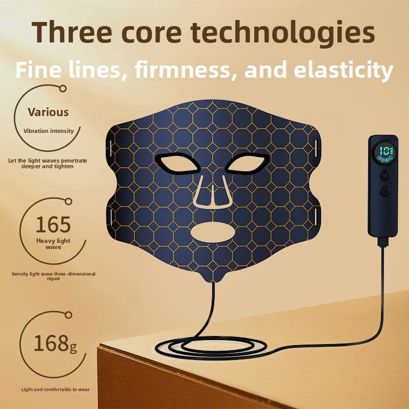 LED Phototherapy Mask with Vibration