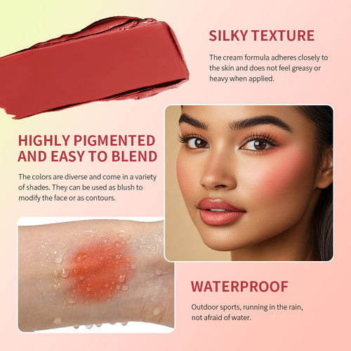 8-Color Blush Highlighter Contour Palette